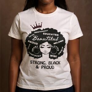 NWT Women’s Empowerment Graphic T-Shirt – White